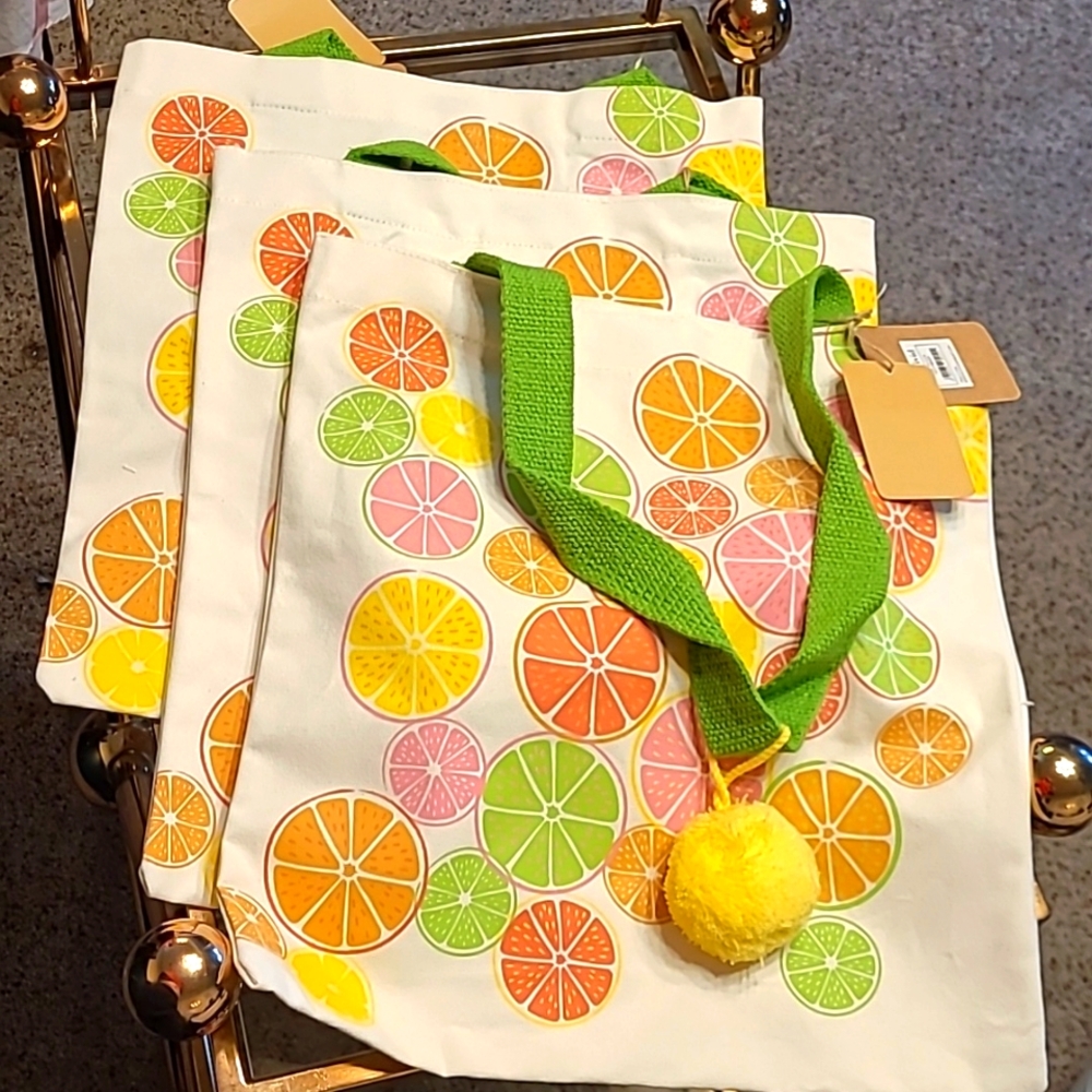 LoveVIVID citrus tote bag (1 bag)